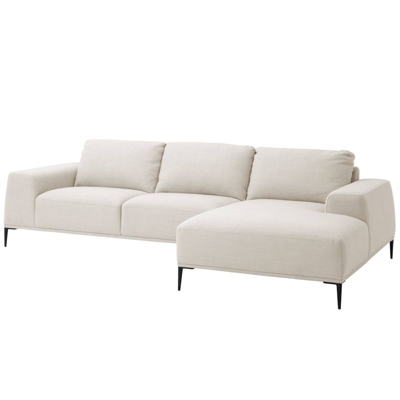 Диван Eichholtz Lounge Sofa Montado natural Молочный Черный Диван Eichholtz Lounge Sofa Montado natural Молочный Черный в Барнауле | Loft Concept
