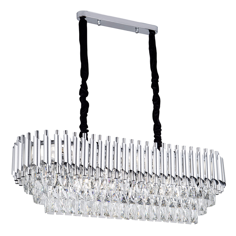 Большая многоярусная люстра Empire Crystal Silver Серебряный Большая многоярусная люстра Empire Crystal Silver Серебряный в Барнауле | Loft Concept