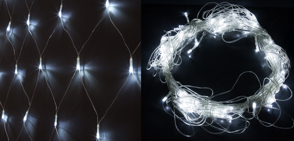 Гирлянда-Сетка Белым свет диодов - Loft-Concept в Барнауле