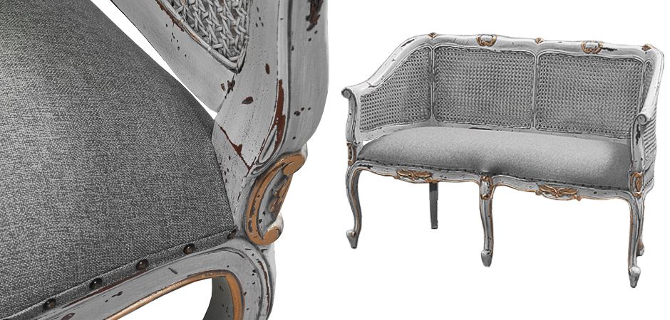Диван Maria Antoinette Gray Sofa Диван Maria Antoinette Gray Sofa - Loft-Concept в Барнауле