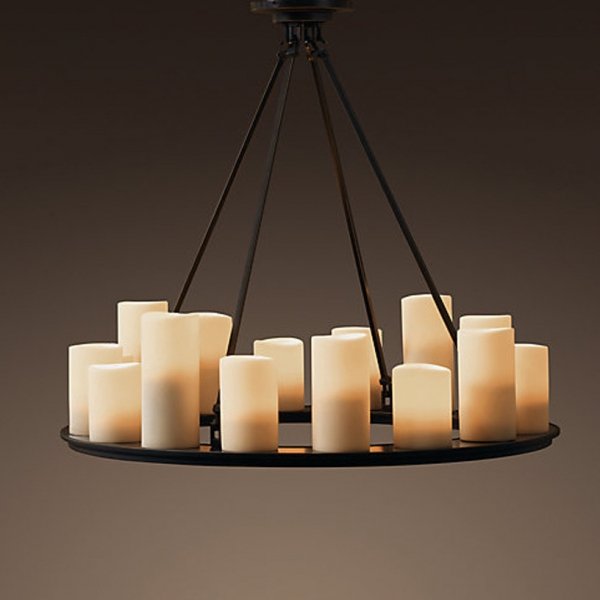 Люстра PILLAR CANDLE 80 Черный Люстра PILLAR CANDLE 80 Черный в Барнауле | Loft Concept