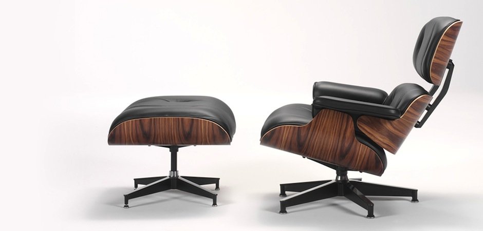 Кресло Eames Lounge Chair & Ottoman Кресло Eames Lounge Chair & Ottoman - Loft-Concept в Барнауле