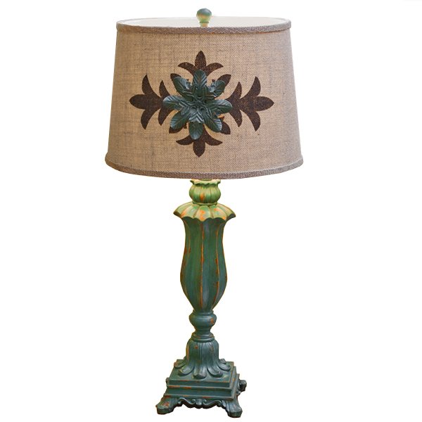 Настольная лампа Cross Ornament Provence table lamp Малахит (зеленый) Бежево-серый Настольная лампа Cross Ornament Provence table lamp Малахит (зеленый) Бежево-серый в Барнауле | Loft Concept