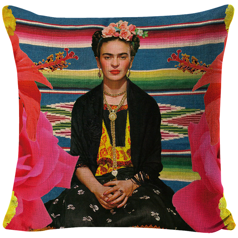 Декоративная подушка Frida Kahlo 6 Мульти Декоративная подушка Frida Kahlo 6 Мульти в Барнауле | Loft Concept