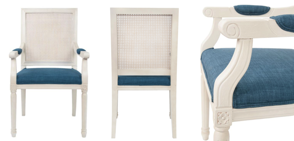 Стул French chairs Provence Garden White ArmChair Стул French chairs Provence Garden White ArmChair - Loft-Concept в Барнауле