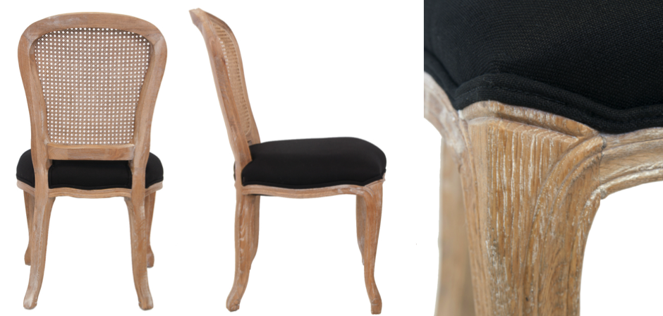 Стул French chairs Provence Neman Black Rattan Chair Стул French chairs Provence Neman Black Rattan Chair - Loft-Concept в Барнауле