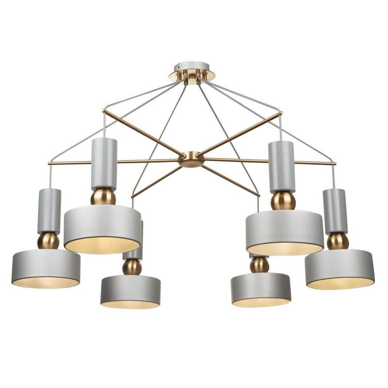 Люстра Nadalor Chandelier web Серый Люстра Nadalor Chandelier web Серый в Барнауле | Loft Concept