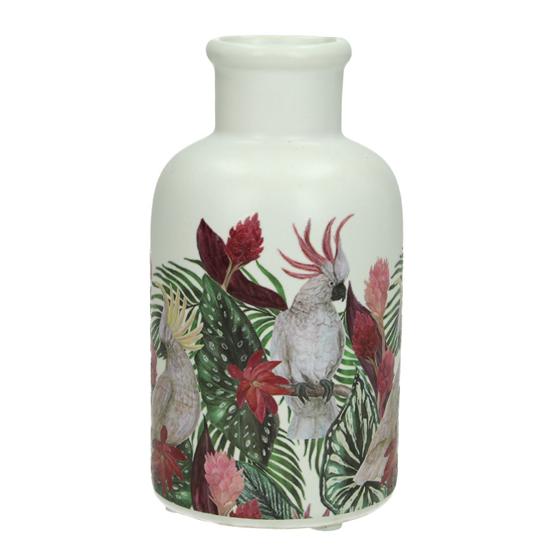 Ваза Exotic Garden Vase 15 Белый Мульти Ваза Exotic Garden Vase 15 Белый Мульти в Барнауле | Loft Concept