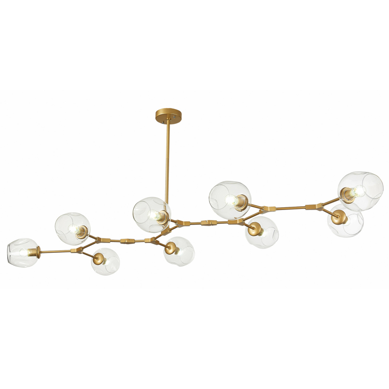 Люстра Branching Bubble Chandelier 9 gold Золотой Люстра Branching Bubble Chandelier 9 gold Золотой в Барнауле | Loft Concept