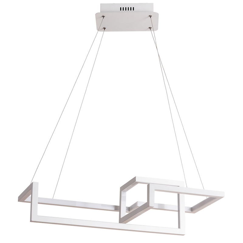 Люстра Esther Geometric White Chandelier I Белый Люстра Esther Geometric White Chandelier I Белый в Барнауле | Loft Concept