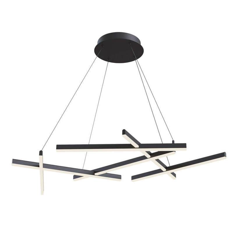 Люстра Smeragde Light Chandelier black Черный Люстра Smeragde Light Chandelier black Черный в Барнауле | Loft Concept