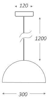 Подвесной светильник Uneven Edge Loft Pendant lamp Подвесной светильник Uneven Edge Loft Pendant lamp в Барнауле