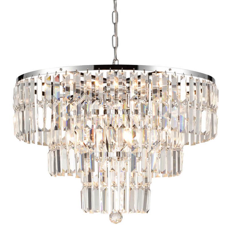Люстра 1920s Odeon Chandelier chrome 60 Прозрачный (Transparent) Хром Люстра 1920s Odeon Chandelier chrome 60 Прозрачный (Transparent) Хром в Барнауле | Loft Concept