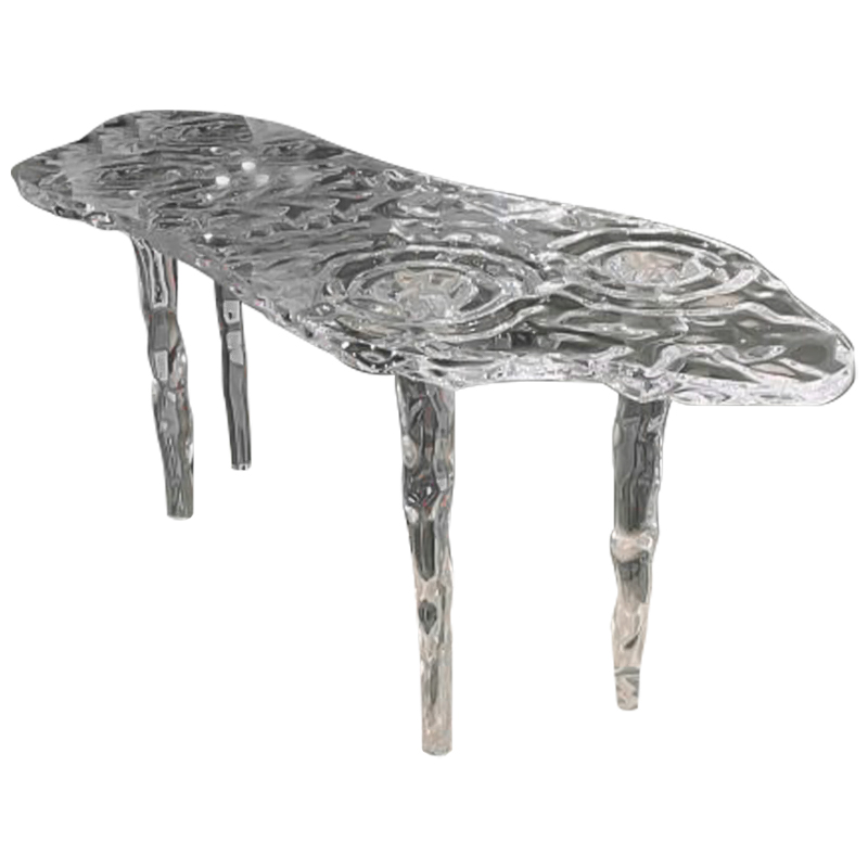 Дизайнерский Стол из прозрачного Акрила Crystal Icicle Table Прозрачный Дизайнерский Стол из прозрачного Акрила Crystal Icicle Table Прозрачный в Барнауле | Loft Concept
