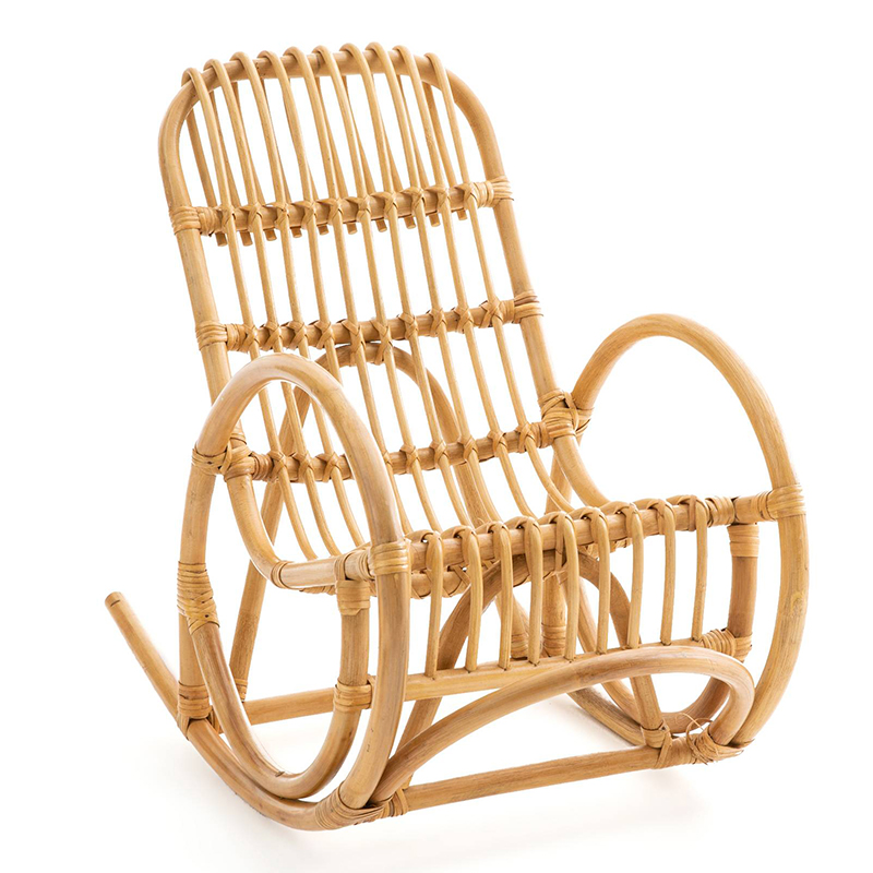 Детское кресло-качалка Wicker Baby Rocking Chair Бежевый Детское кресло-качалка Wicker Baby Rocking Chair Бежевый в Барнауле | Loft Concept