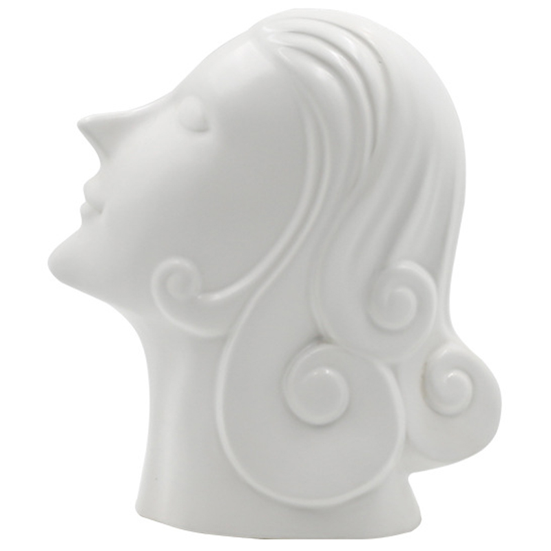 Статуэтка Side Profile White Statuette Белый Статуэтка Side Profile White Statuette Белый в Барнауле | Loft Concept