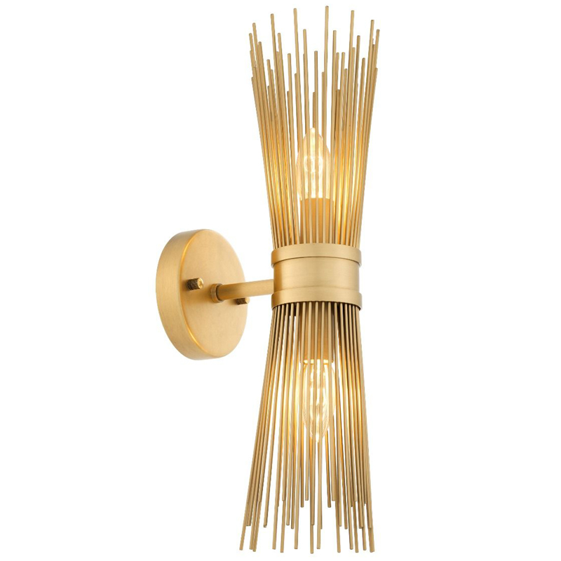 Бра Eichholtz Wall Lamp Romeo Double Латунь Античная полированная Бра Eichholtz Wall Lamp Romeo Double Латунь Античная полированная в Барнауле | Loft Concept
