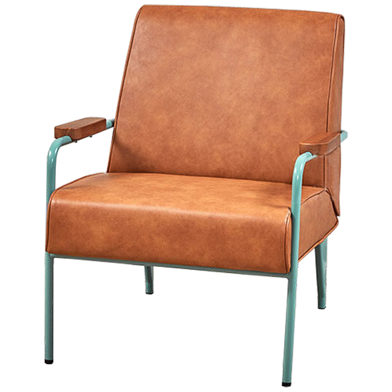 Кресло Silvestri Chair Карамель Голубой пастельный в Барнауле | Loft Concept 