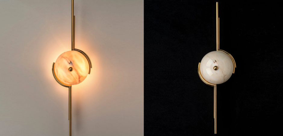 Бра Chelsom Limited Wall Lamp Marble Бра Chelsom Limited Wall Lamp Marble - Loft-Concept в Барнауле