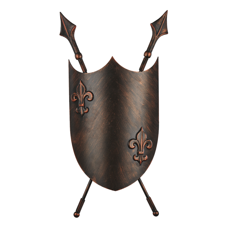 Бра Shield Heraldic Lily Sconce Коричневый винтаж Бра Shield Heraldic Lily Sconce Коричневый винтаж в Барнауле | Loft Concept