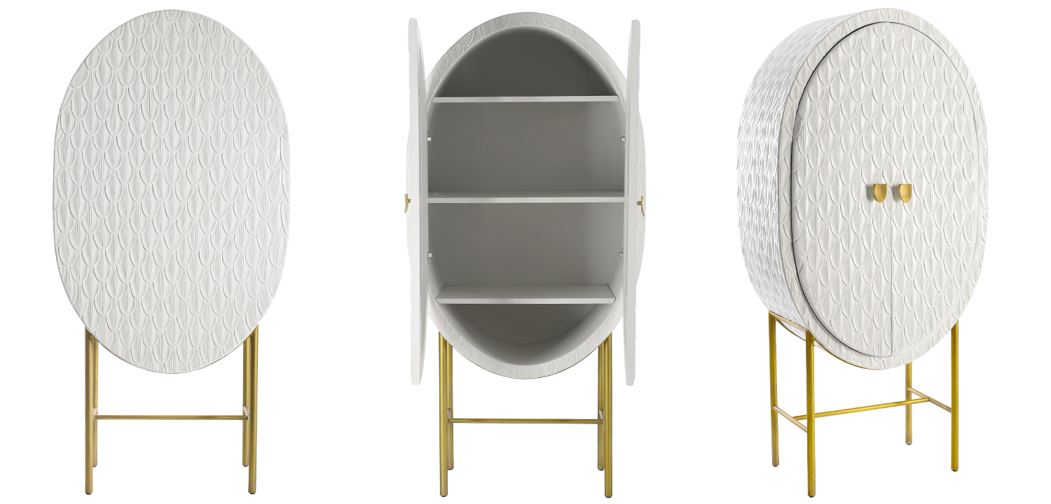 Шкаф White Feathers Cabinet - фото