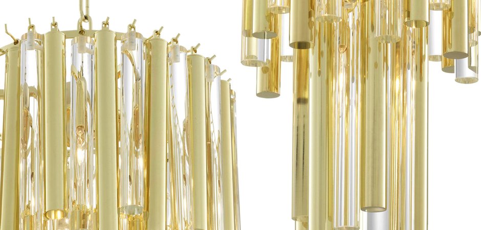 Люстра Eichholtz Chandelier Gigi S Gold Люстра Eichholtz Chandelier Gigi S Gold - Loft-Concept в Барнауле