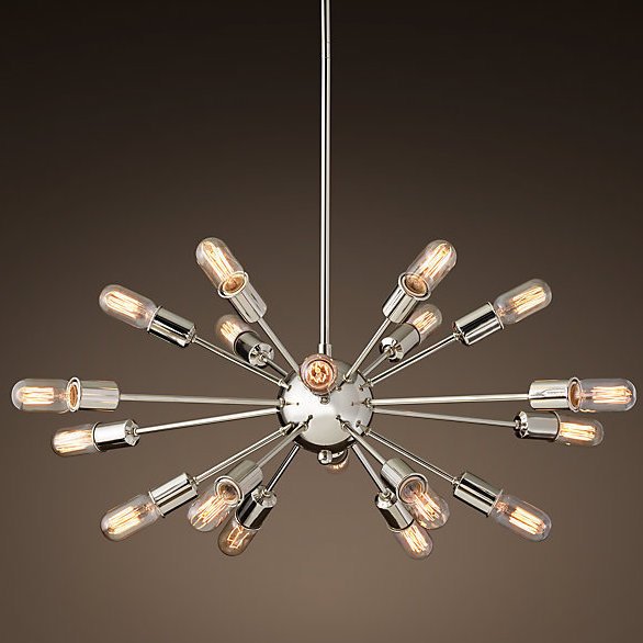Люстра RH SPUTNIK Polished Nickel Хром Люстра RH SPUTNIK Polished Nickel Хром в Барнауле | Loft Concept