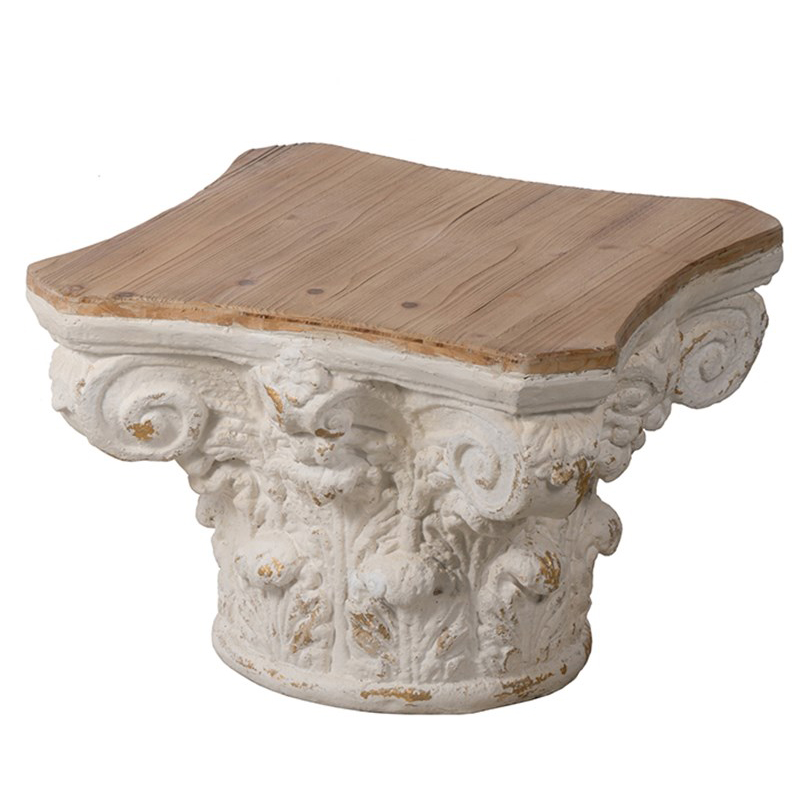 Подставка Roman Column белая Белый Подставка Roman Column белая Белый в Барнауле | Loft Concept