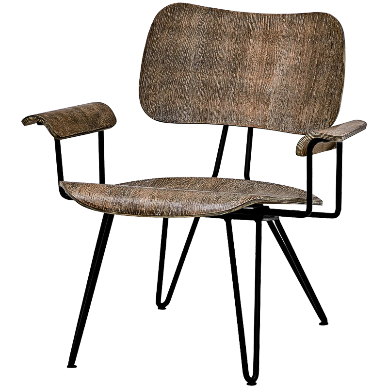 Стул Camran Stool Коричневый Черный Стул Camran Stool Коричневый Черный в Барнауле | Loft Concept