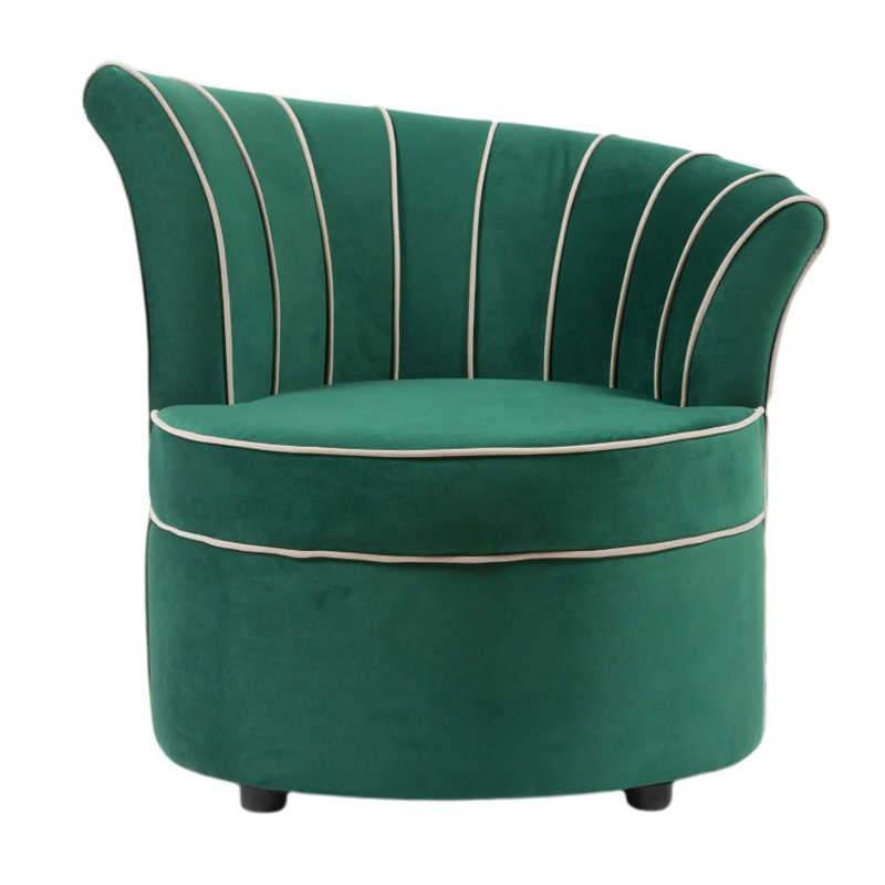 Кресло Curly Backrest Green Зеленый Кресло Curly Backrest Green Зеленый в Барнауле | Loft Concept