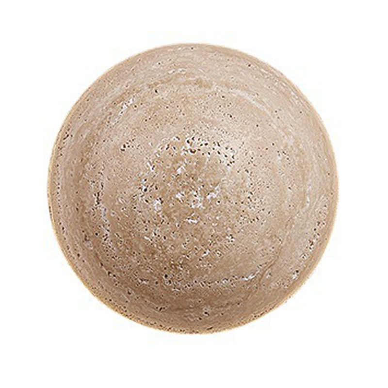 Настенный светодиодный светильник из камня травертина TRAVERTINE POVL WALL LAMP Бежевый Настенный светодиодный светильник из камня травертина TRAVERTINE POVL WALL LAMP Бежевый в Барнауле | Loft Concept