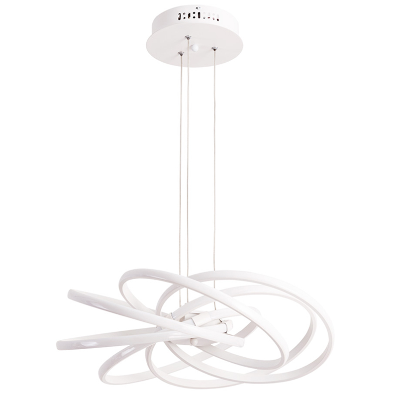 Люстра Campbell White Chandelier Белый Люстра Campbell White Chandelier Белый в Барнауле | Loft Concept