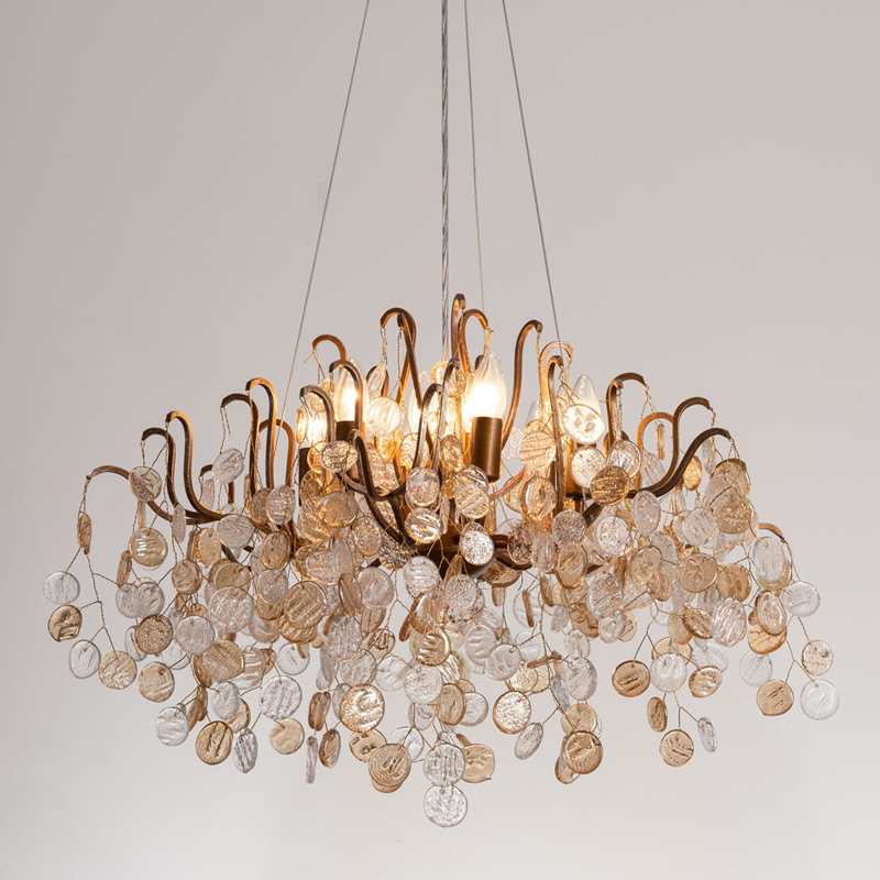 Люстра FAIRYTREE Chandelier Amber Pendants 80 Бронза Люстра FAIRYTREE Chandelier Amber Pendants 80 Бронза в Барнауле | Loft Concept