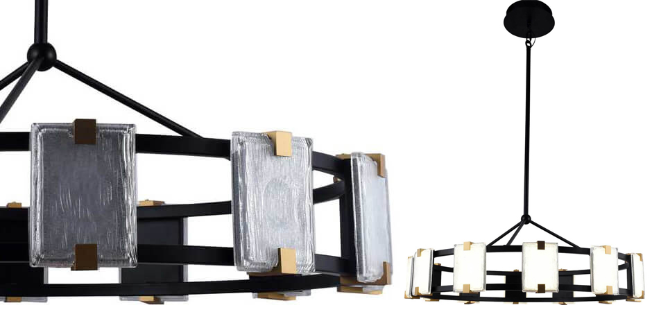 Люстра Rectangular Glass Plafon D85 Люстра Rectangular Glass Plafon D85 - Loft-Concept в Барнауле