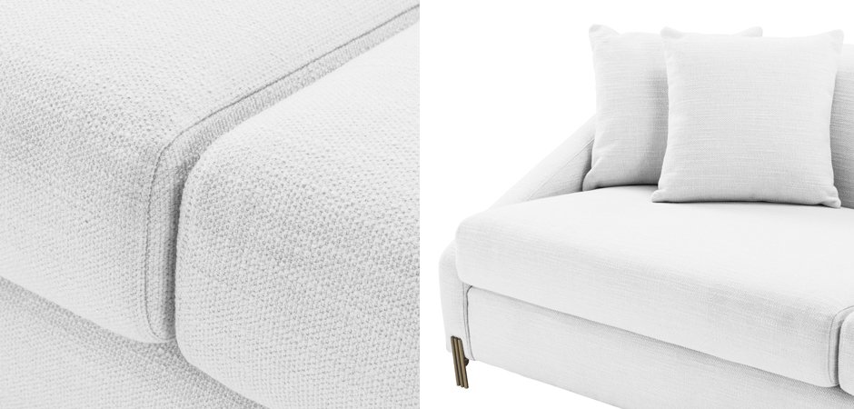 Диван Eichholtz Sofa Candice white Диван Eichholtz Sofa Candice white - Loft-Concept в Барнауле