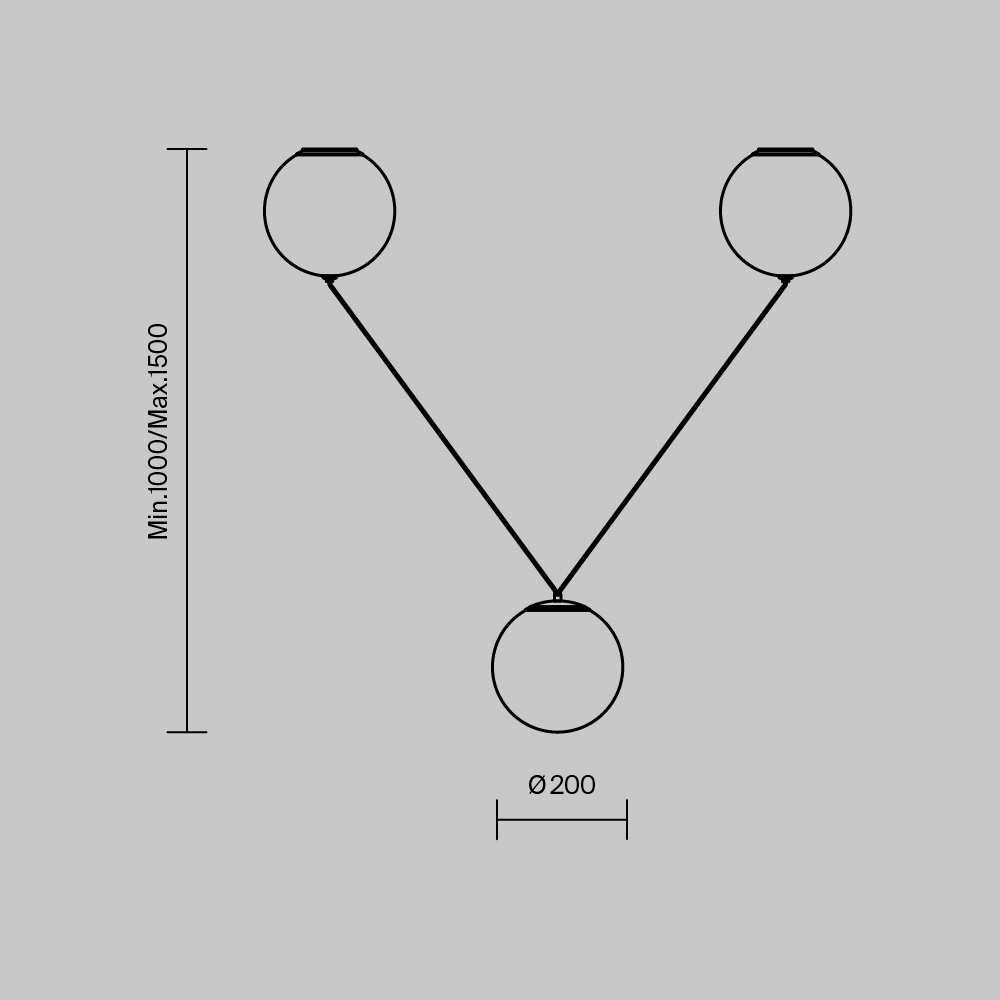Подвесной светильник Twins 3000К 26Вт в Барнауле