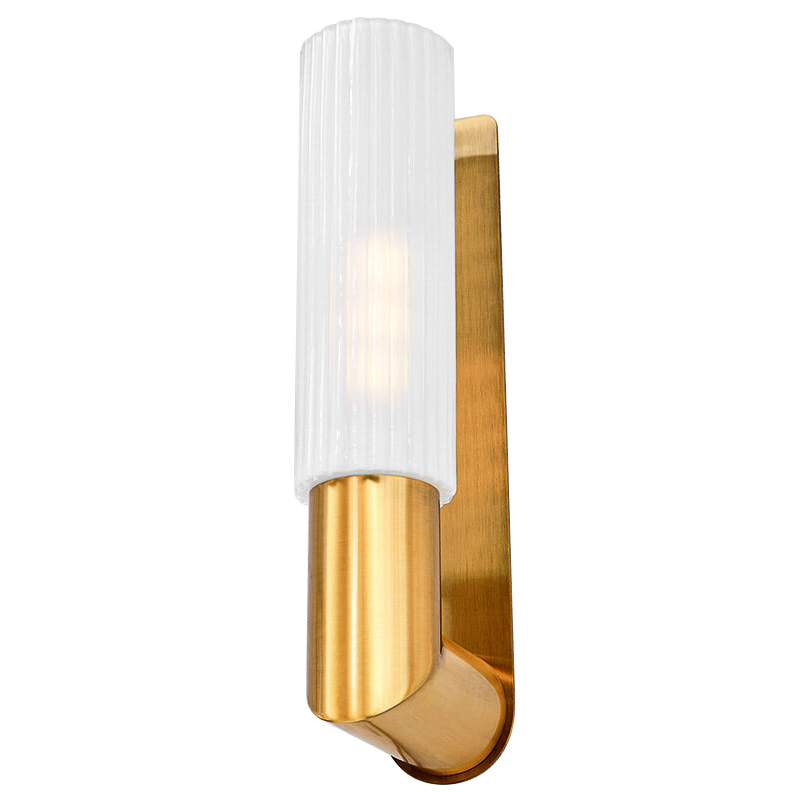 Бра Wiley Wall Lamp Белый Золотой Бра Wiley Wall Lamp Белый Золотой в Барнауле | Loft Concept