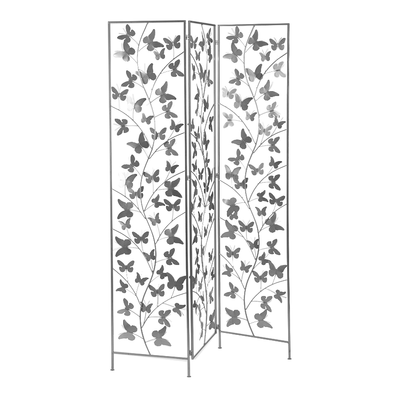 Ширма Silver Butterfly Серебряный Ширма Silver Butterfly Серебряный в Барнауле | Loft Concept