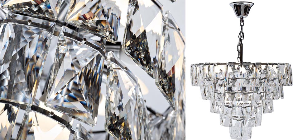 Люстра Tiers Crystal Light Chandelier 16 D60 Люстра Tiers Crystal Light Chandelier 16 D60 - Loft-Concept в Барнауле
