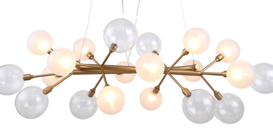 Люстра Berries Chandelier Rectangle White 100 Люстра Berries Chandelier Rectangle White 100 - Loft-Concept в Барнауле