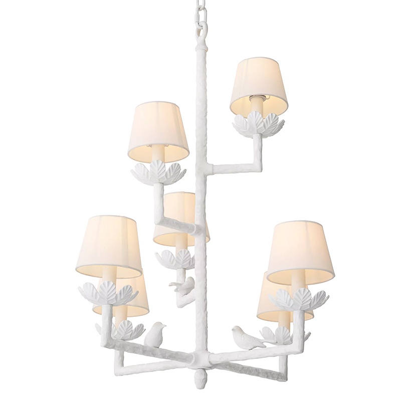 Люстра Eichholtz Chandelier Nature Белый Люстра Eichholtz Chandelier Nature Белый в Барнауле | Loft Concept