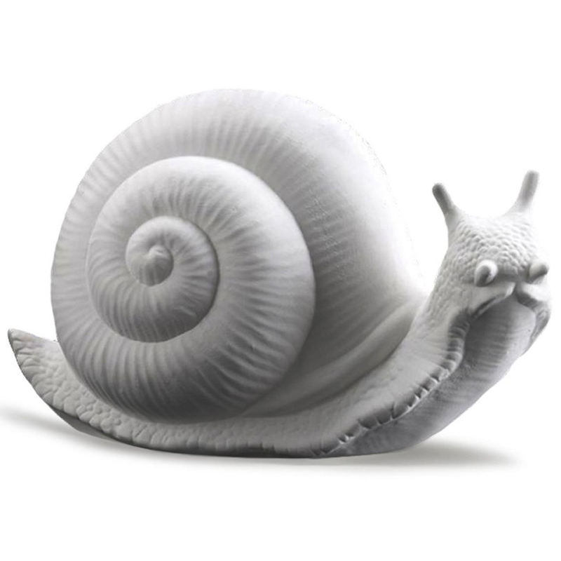 Статуэтка Abhika Snail Bisc. White Белый в Барнауле | Loft Concept 
