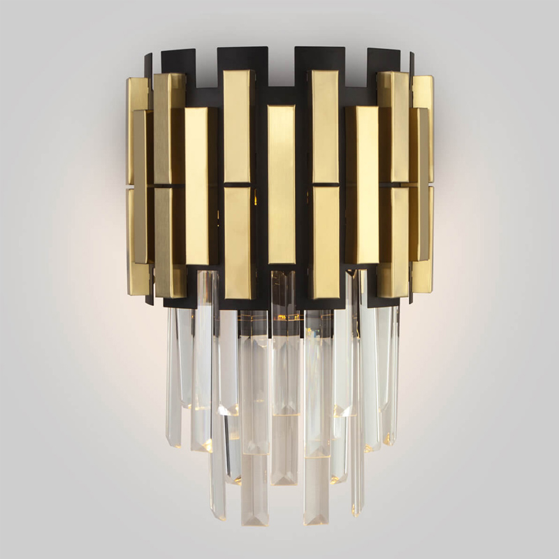 Бра Garsent Sconce Черный Золотой в Барнауле | Loft Concept 
