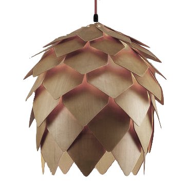 Подвесной светильник Crimea Pine Cone natural wood Подвесной светильник Crimea Pine Cone natural wood в Барнауле | Loft Concept