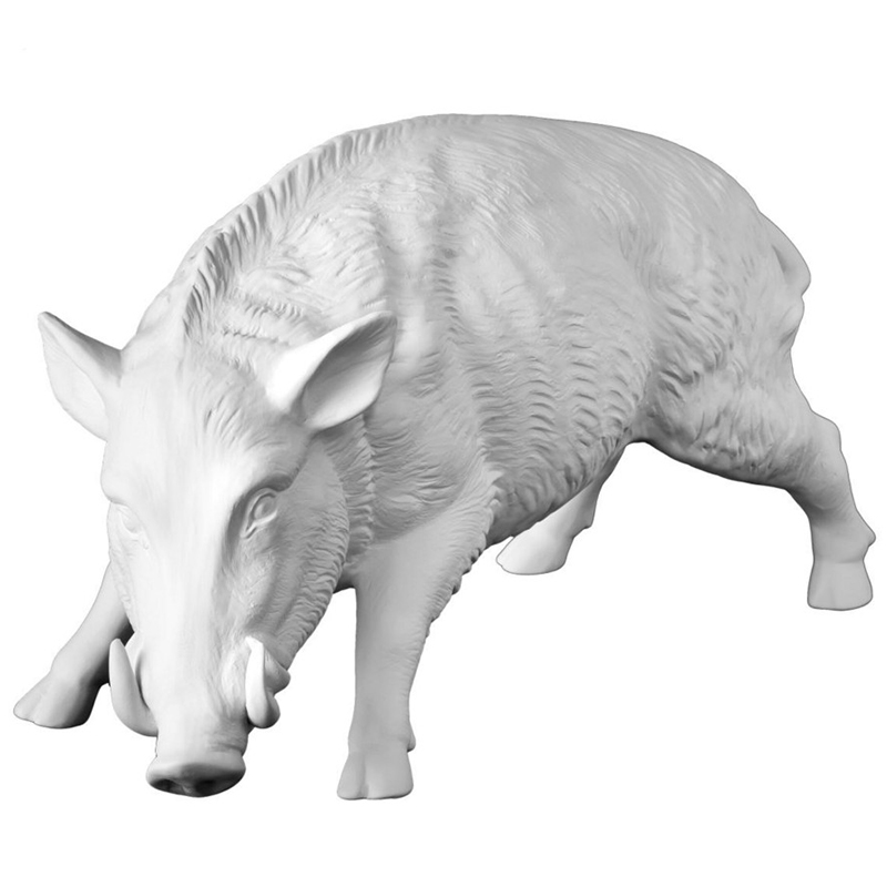 Статуэтка Abhika Boar White Белый Статуэтка Abhika Boar White Белый в Барнауле | Loft Concept