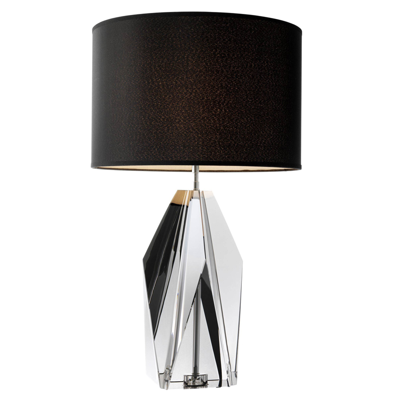 Настольная лампа Eichholtz Table Lamp Setai Smoke Стекло Смок Черный Настольная лампа Eichholtz Table Lamp Setai Smoke Стекло Смок Черный в Барнауле | Loft Concept