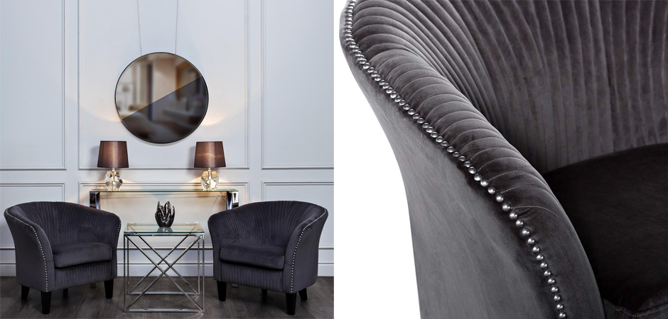 Кресло JackFlower Armchair grey Кресло JackFlower Armchair grey - Loft-Concept в Барнауле
