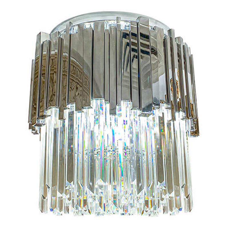 Потолочный светильник Luxxu Modern Round Light Silver 45 Прозрачное Стекло Серебряный Потолочный светильник Luxxu Modern Round Light Silver 45 Прозрачное Стекло Серебряный в Барнауле | Loft Concept