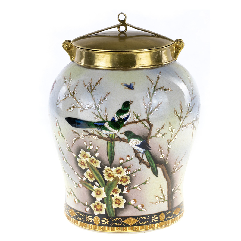 Ваза Magpies on Cherry Blossom Vase Золотой Мульти Ваза Magpies on Cherry Blossom Vase Золотой Мульти в Барнауле | Loft Concept