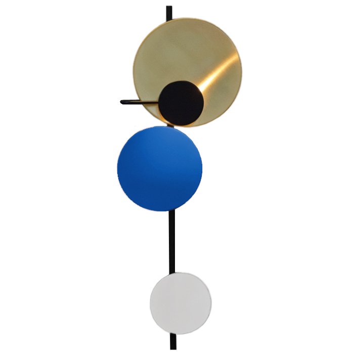 Бра PLANET LAMP METTE SCHELDE Латунь Белый Синий Черный Бра PLANET LAMP METTE SCHELDE Латунь Белый Синий Черный в Барнауле | Loft Concept
